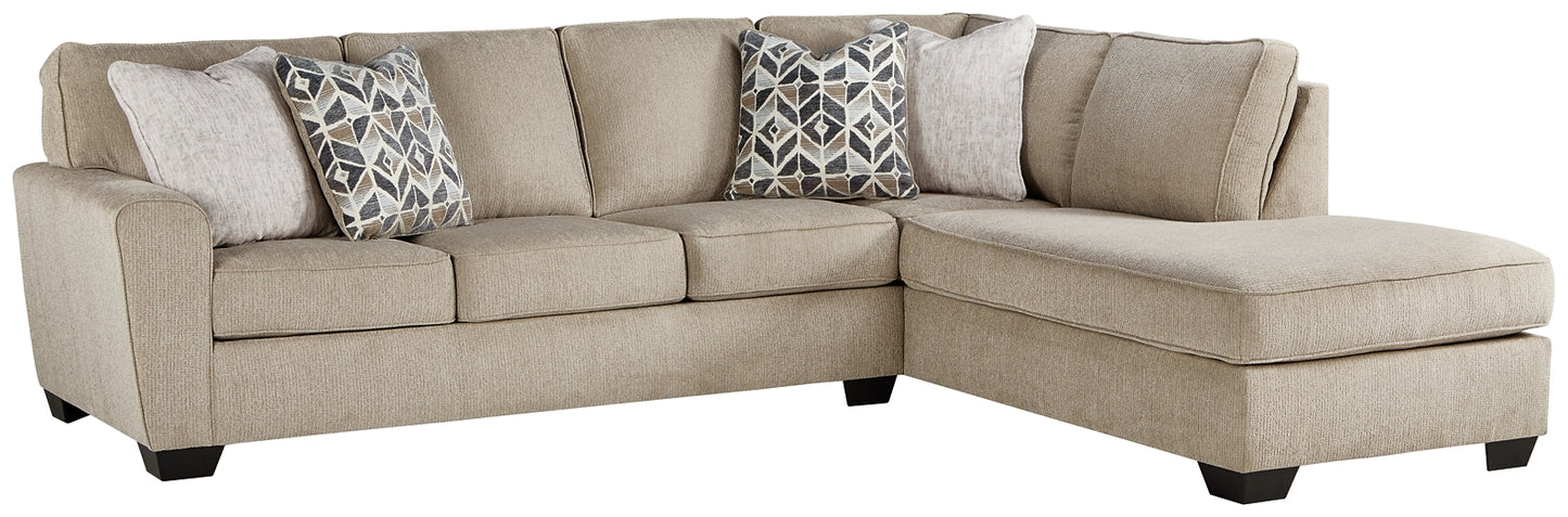 Decelle 2-Piece Sectional with Chaise