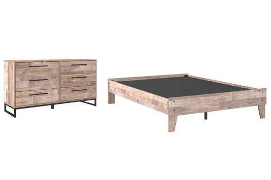 Neilsville Full Platform Bed with Dresser