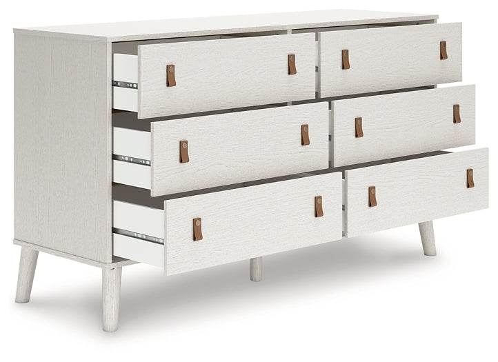 Aprilyn Twin Panel Headboard with Dresser and Chest