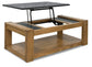 Quentina Coffee Table with 2 End Tables