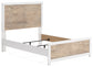 Charbitt Full Panel Bed with Mirrored Dresser, Chest and 2 Nightstands